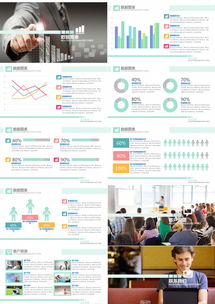 創領未來 創意創新公司社交網絡產品營銷PPT模板（40頁）